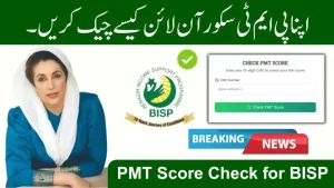 Check PMT Score Online 2025