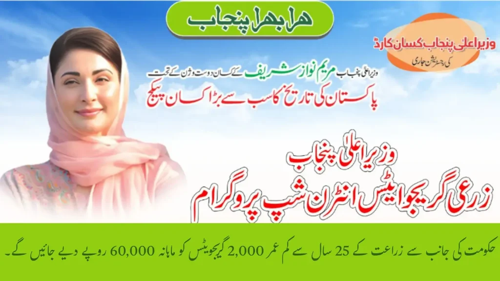 60,000 Rupees Internship for Agriculture Graduates – A Real Opportunity to Grow 1 60,000 Rupees Internship for Agriculture Graduates