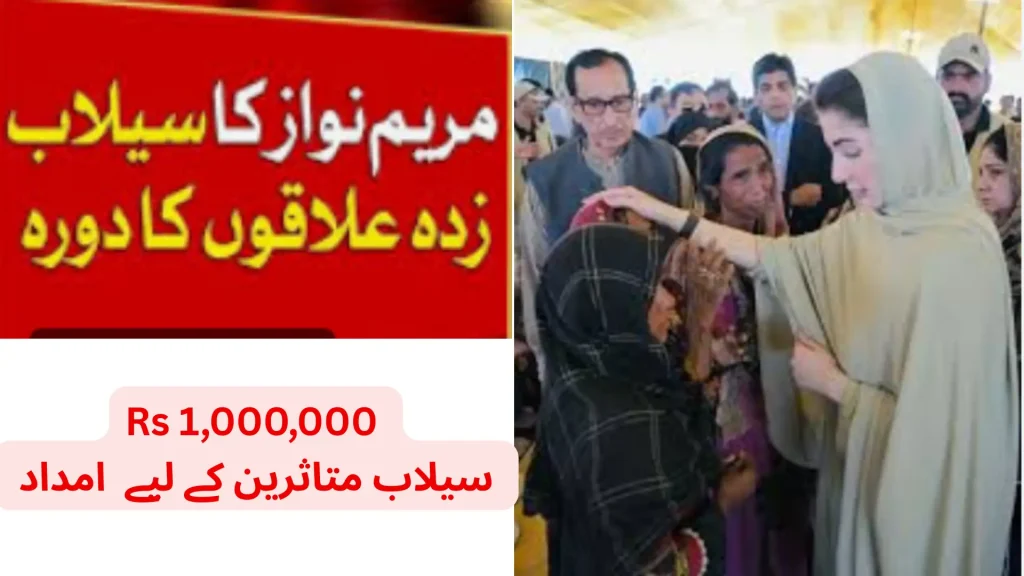 Maryam Nawaz Announces Rs 1,000,000
