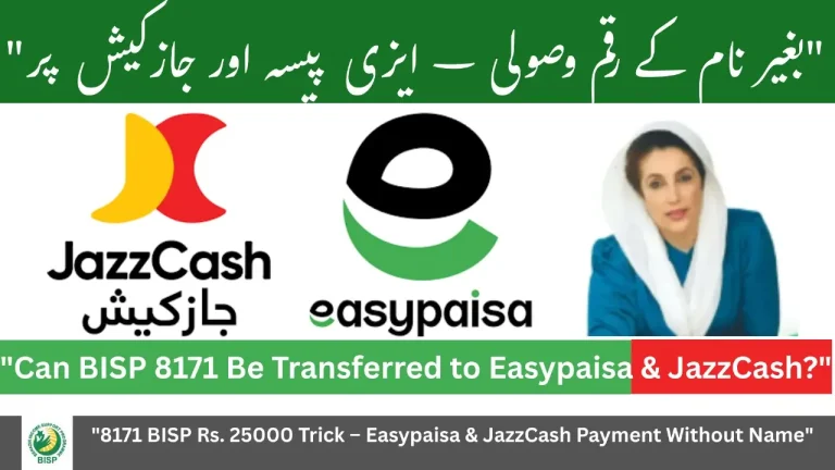 BISP 8171 payment